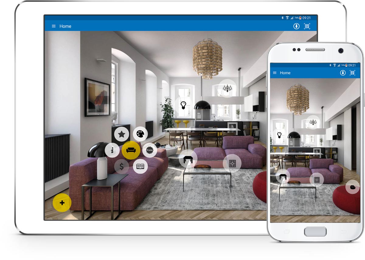 Rotas-Vision-app-arredamento-showroom-smartphone-tablet