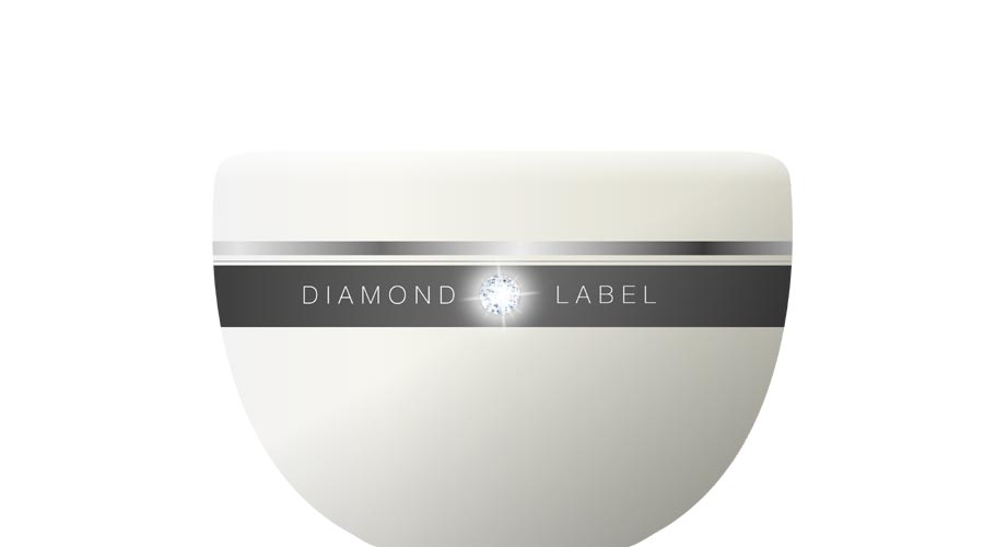 Etichette per cosmetici Diamond label