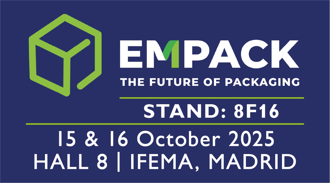 EMPACK - The future of packaging - STAND 8F16 - I5 & I6 October 2025 - HALL 8 - IFEMA, MADRID