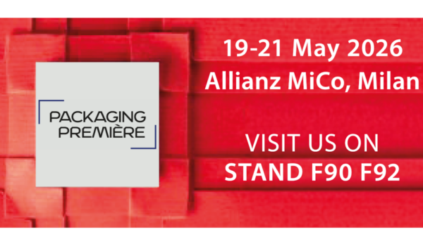 Packaging Première - 19-21 May 2026 - Allianz MiCo, Milan - visit us on STAND F90 F92